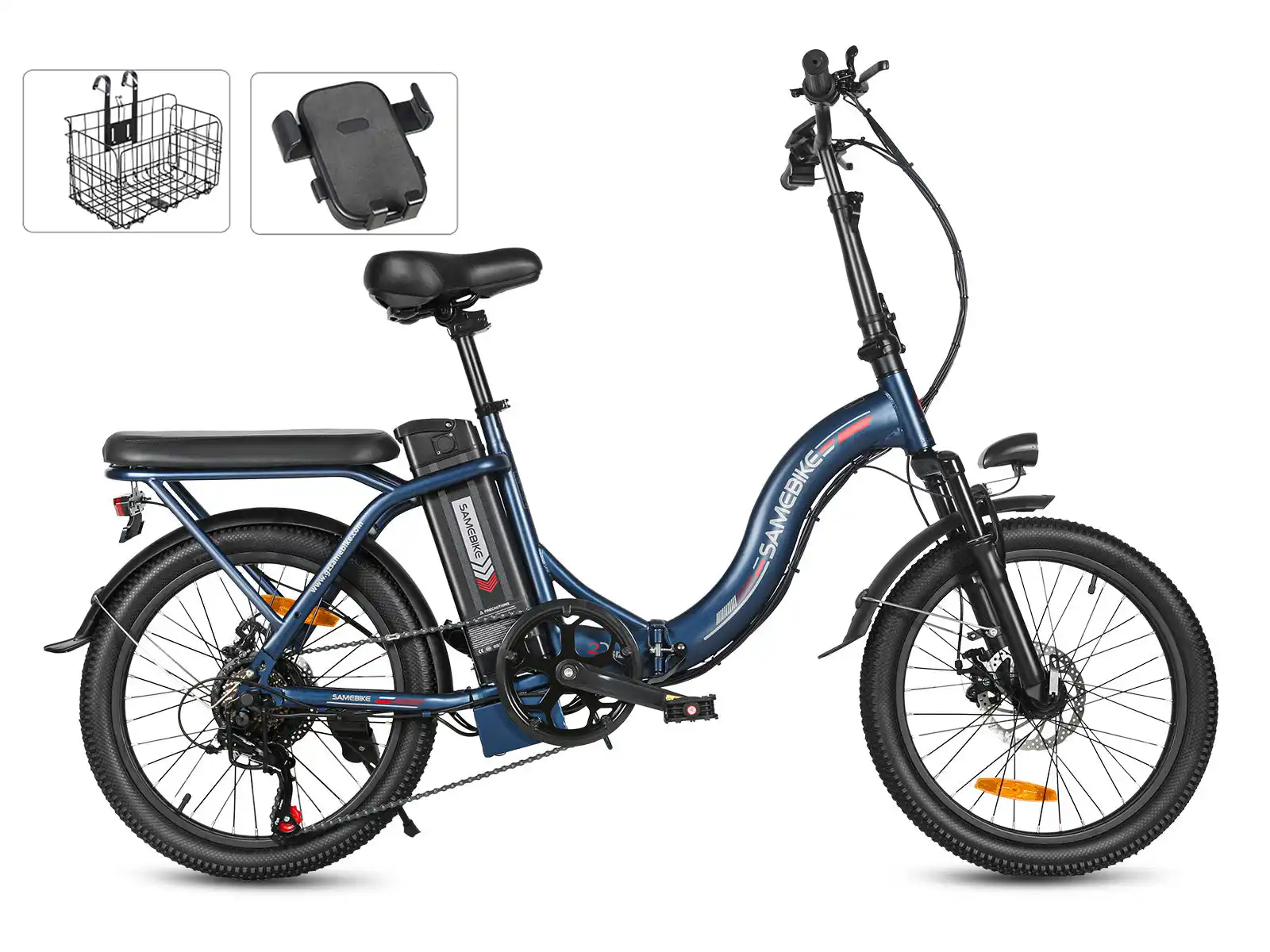 SAMEBIKE CY20 – skladací elektrobicykel