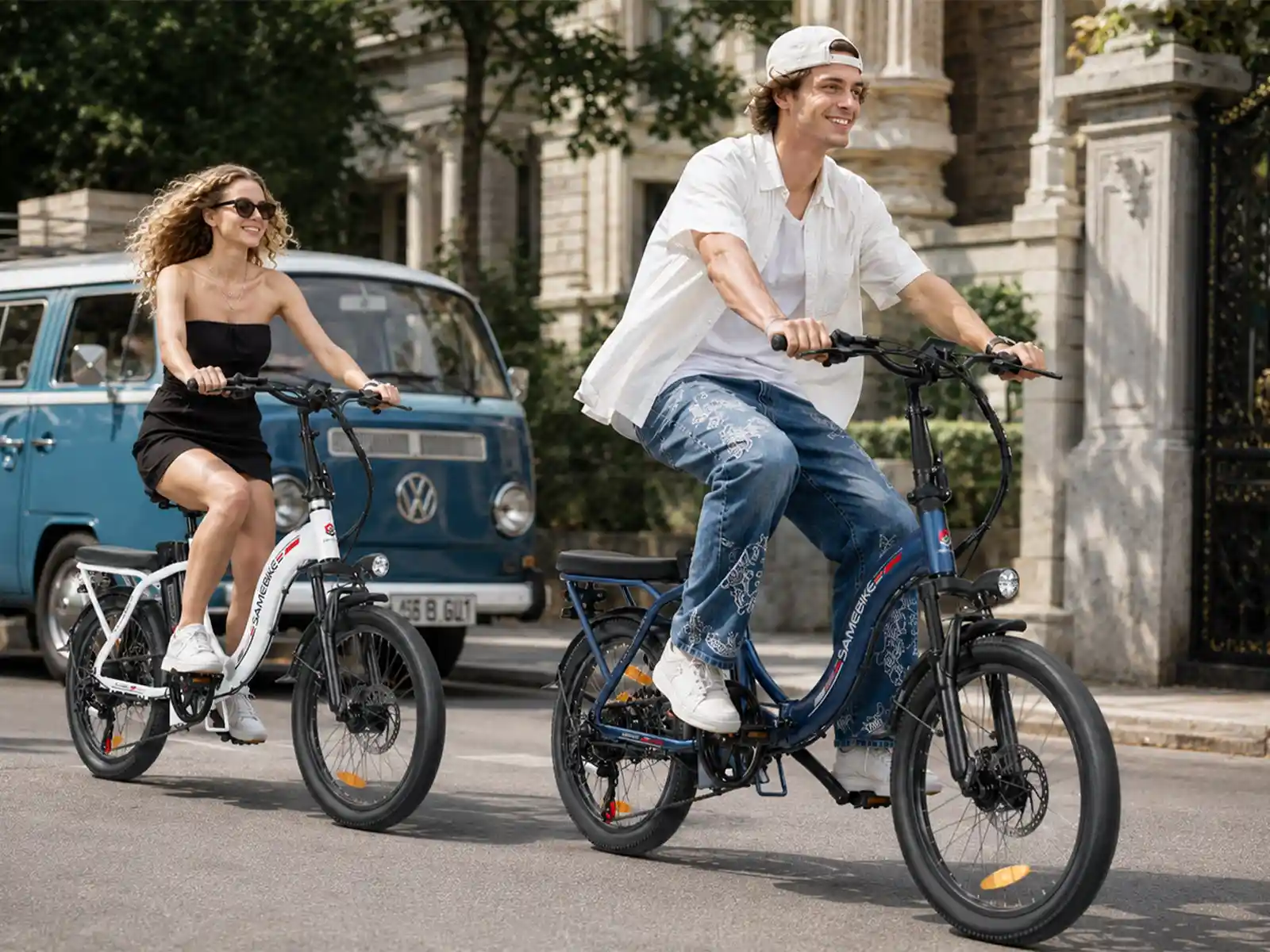 SAMEBIKE CY20 – skladací elektrobicykel – produktová fotografia 5