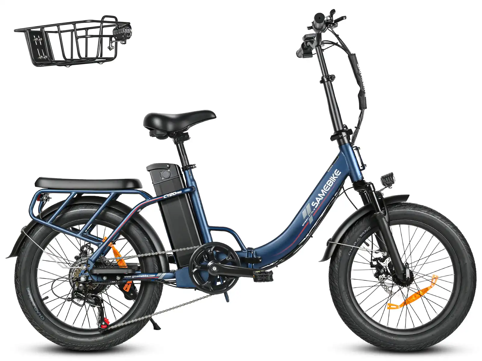 SAMEBIKE CY20 Pro – skladací fatbike elektrobicykel