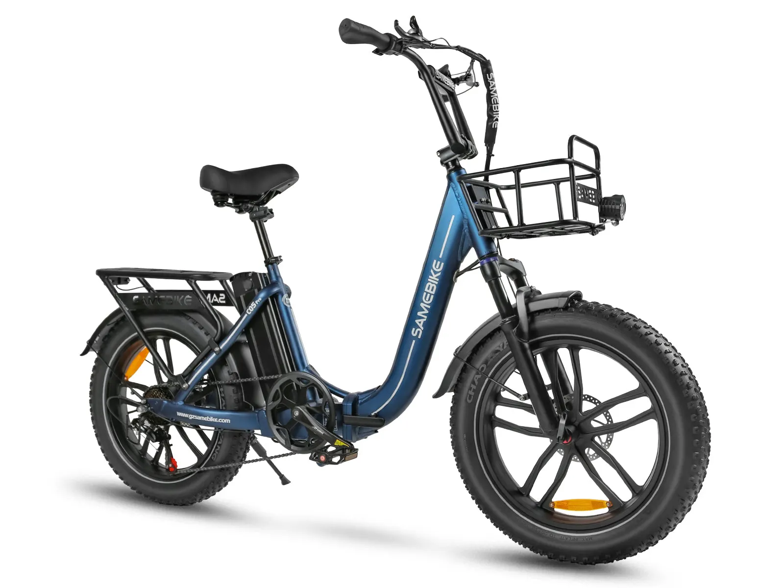 SAMEBIKE C05 Pro – skladací fatbike elektrobicykel – produktová fotografia 5