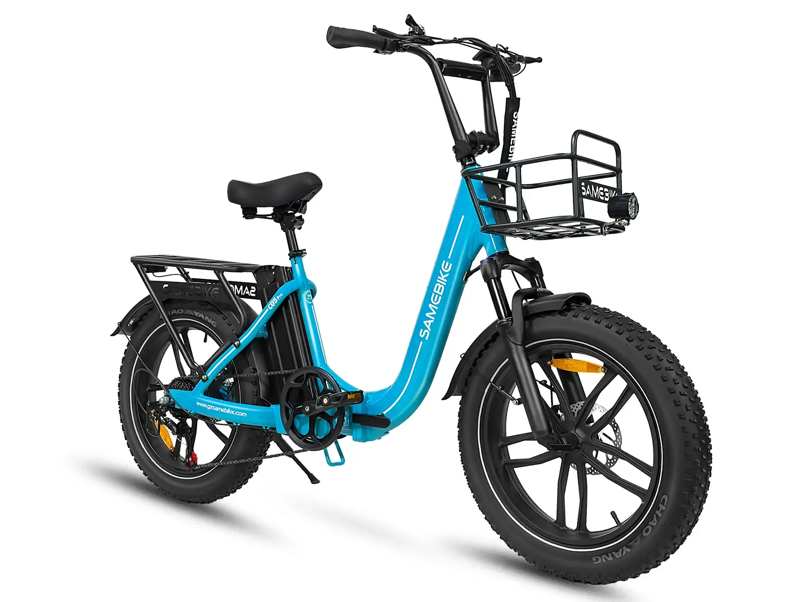 SAMEBIKE C05 Pro – skladací fatbike elektrobicykel – produktová fotografia 9