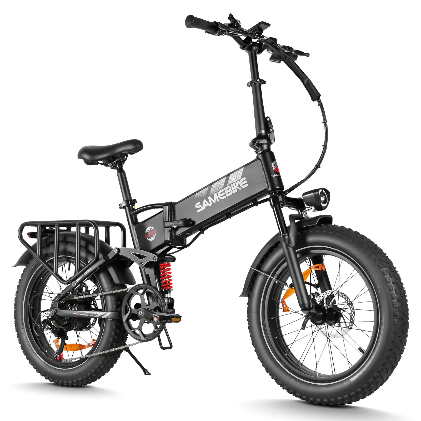 SAMEBIKE RS-A02 Pro – skladací fatbike elektrobicykel – produktová fotografia 4
