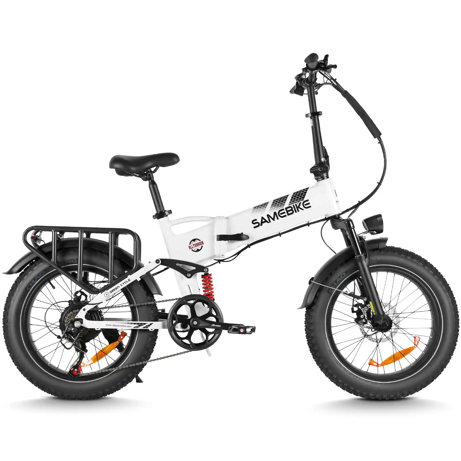 SAMEBIKE RS-A02 Pro – skladací fatbike elektrobicykel – produktová fotografia 6