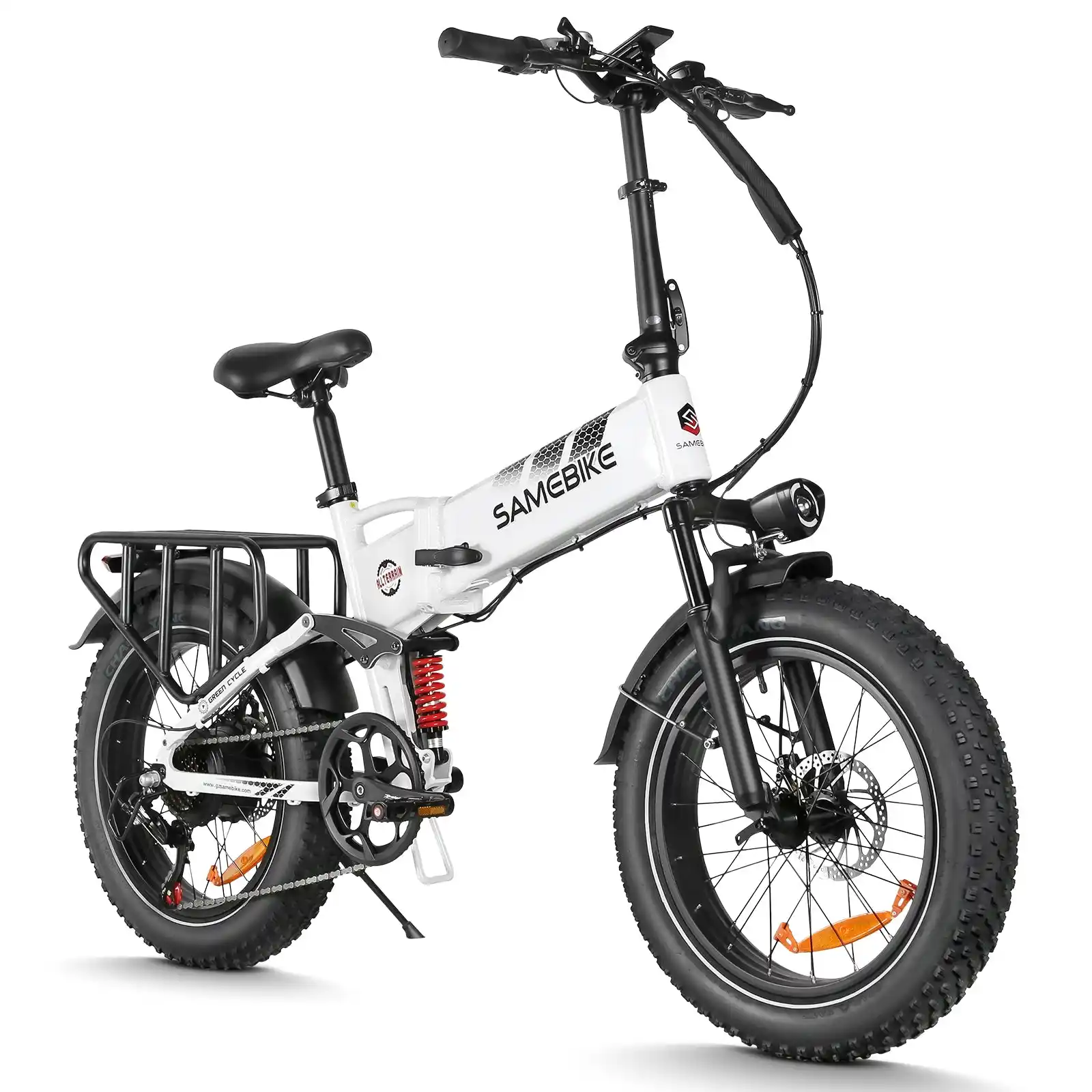 SAMEBIKE RS-A02 Pro – skladací fatbike elektrobicykel – produktová fotografia 7