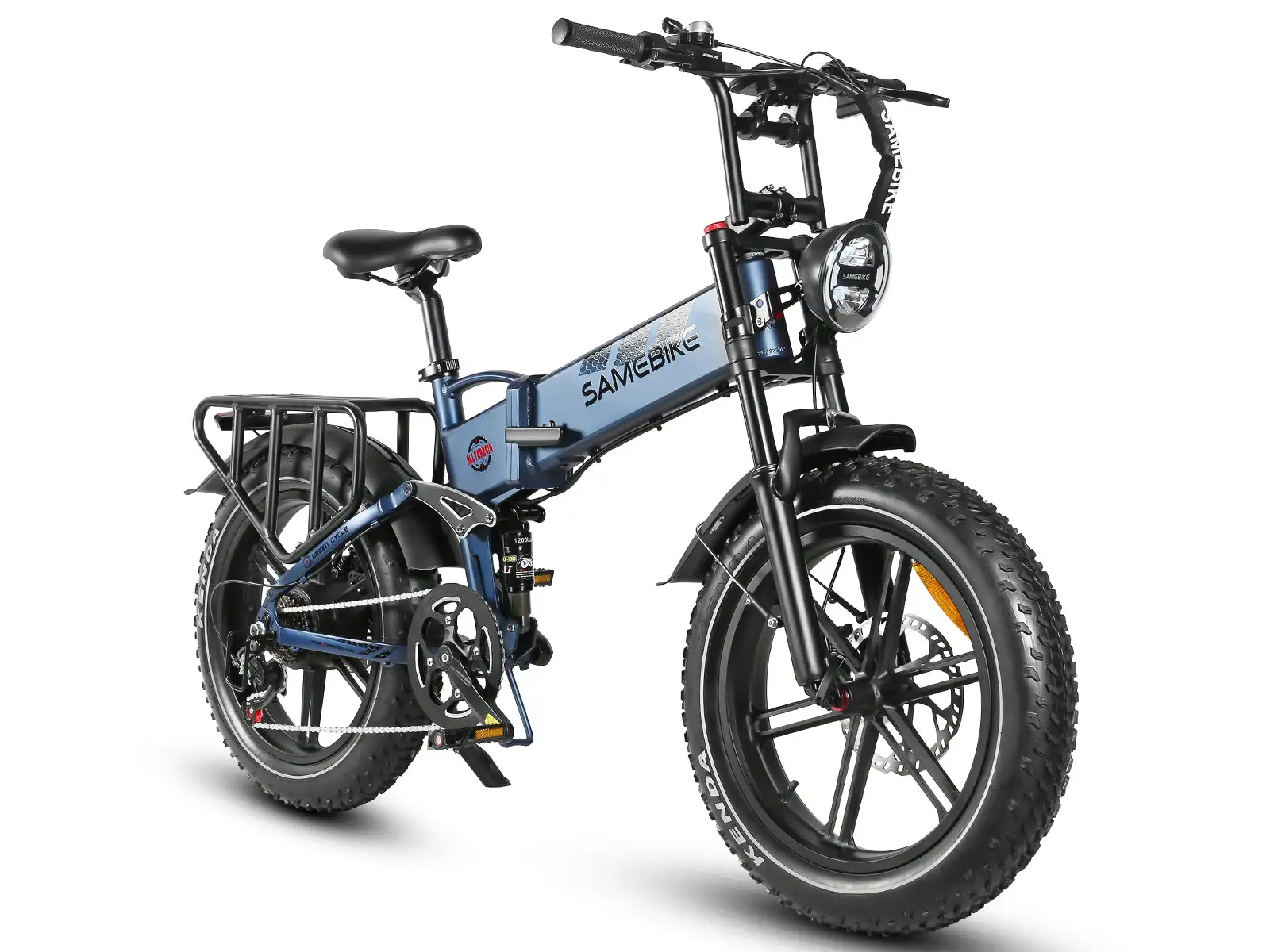 SAMEBIKE RS-A02 Plus – skladací fatbike elektrobicykel – produktová fotografia 3