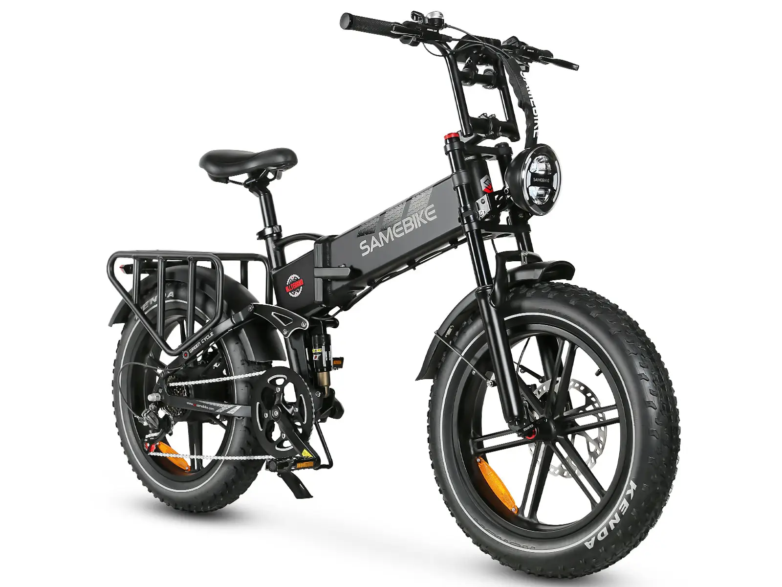 SAMEBIKE RS-A02 Plus – skladací fatbike elektrobicykel – produktová fotografia 8