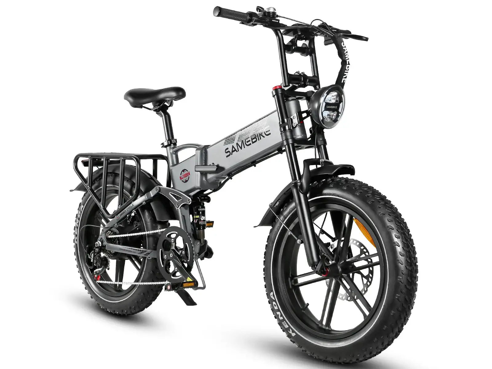 SAMEBIKE RS-A02 Plus – skladací fatbike elektrobicykel – produktová fotografia 10