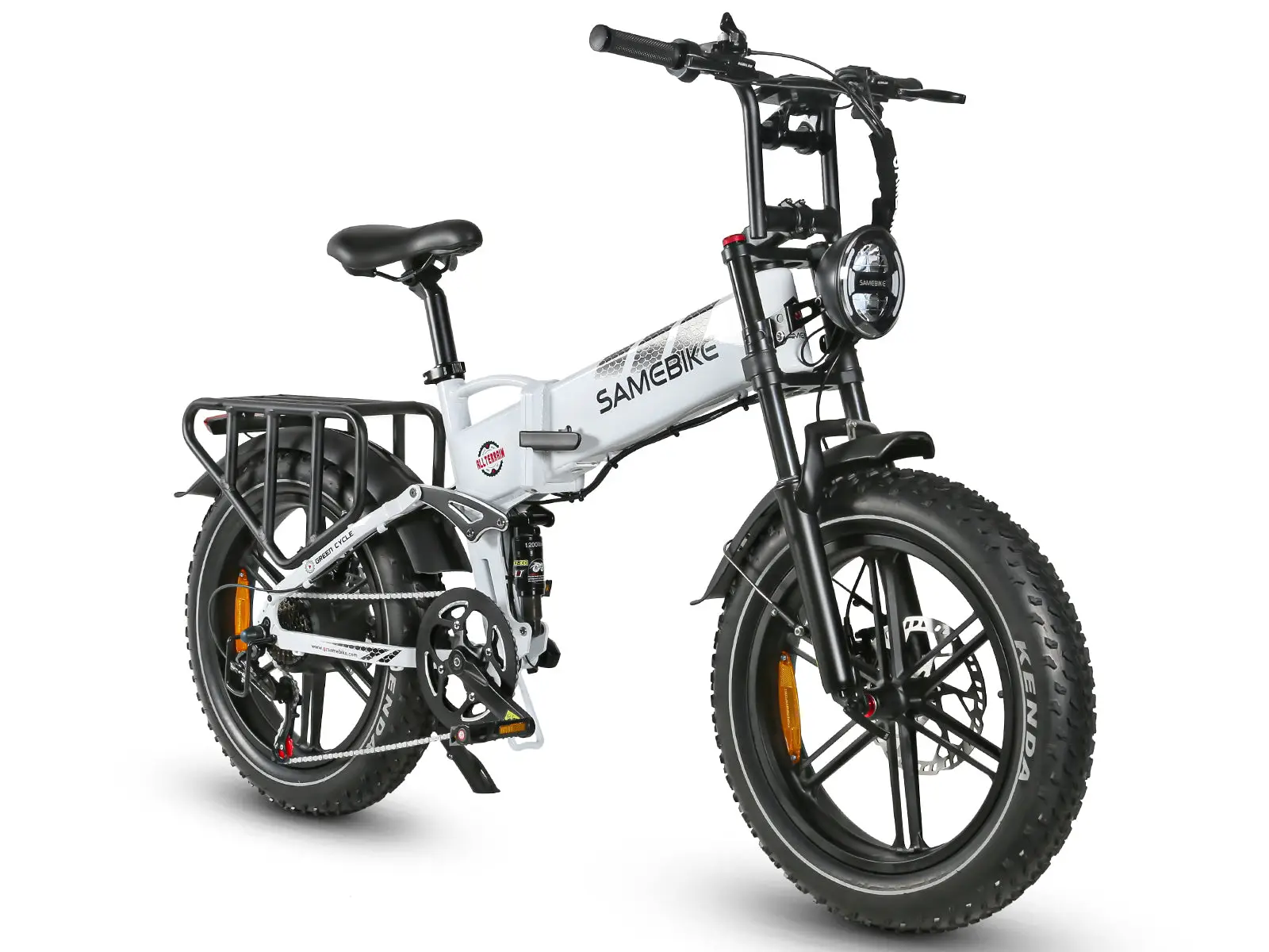 SAMEBIKE RS-A02 Plus – skladací fatbike elektrobicykel – produktová fotografia 11