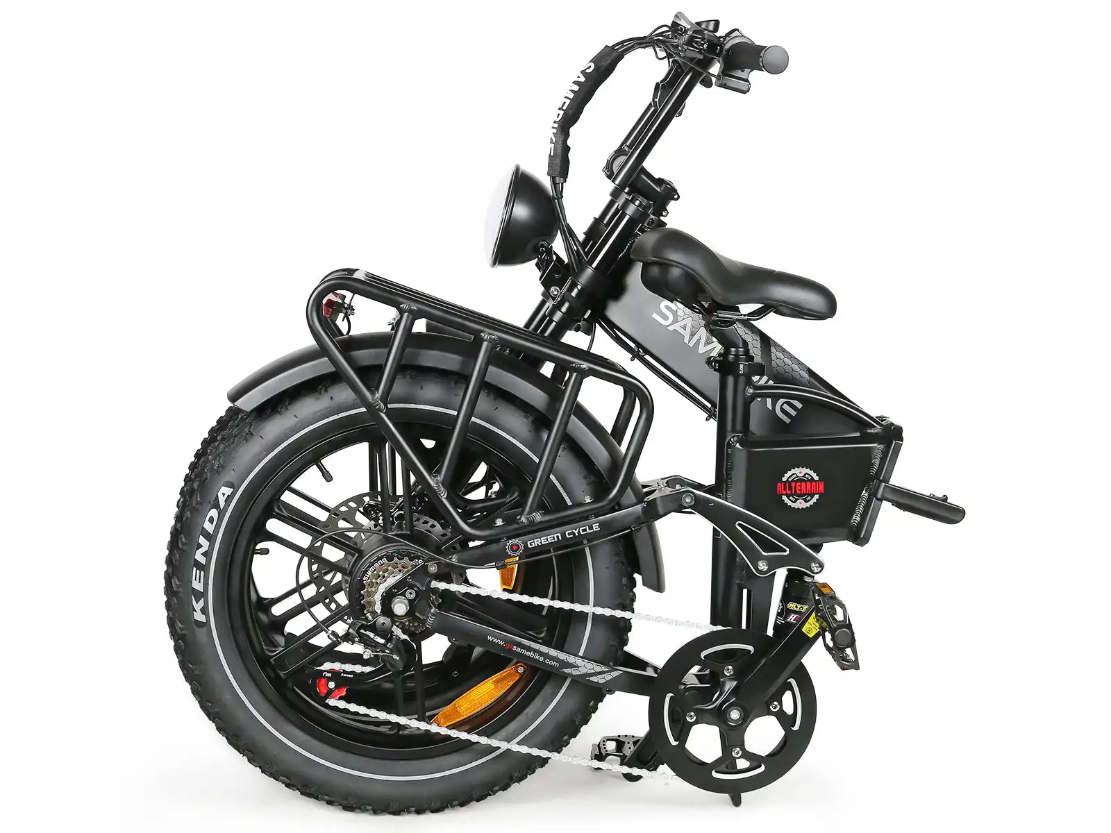 SAMEBIKE RS-A02 Plus – skladací fatbike elektrobicykel – produktová fotografia 12