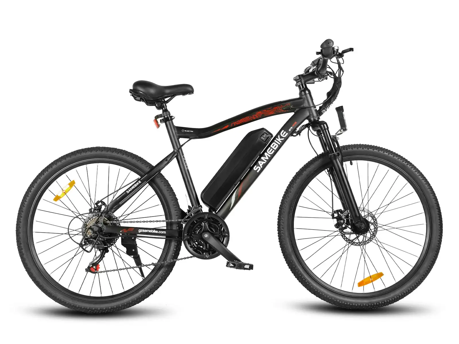 SAMEBIKE SY26-II – horský elektrobicykel – Čierna
