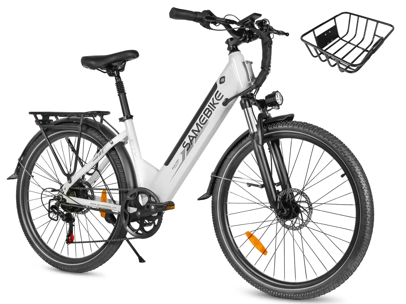 SAMEBIKE RS-A01 Pro – mestský elektrobicykel – produktová fotografia 7