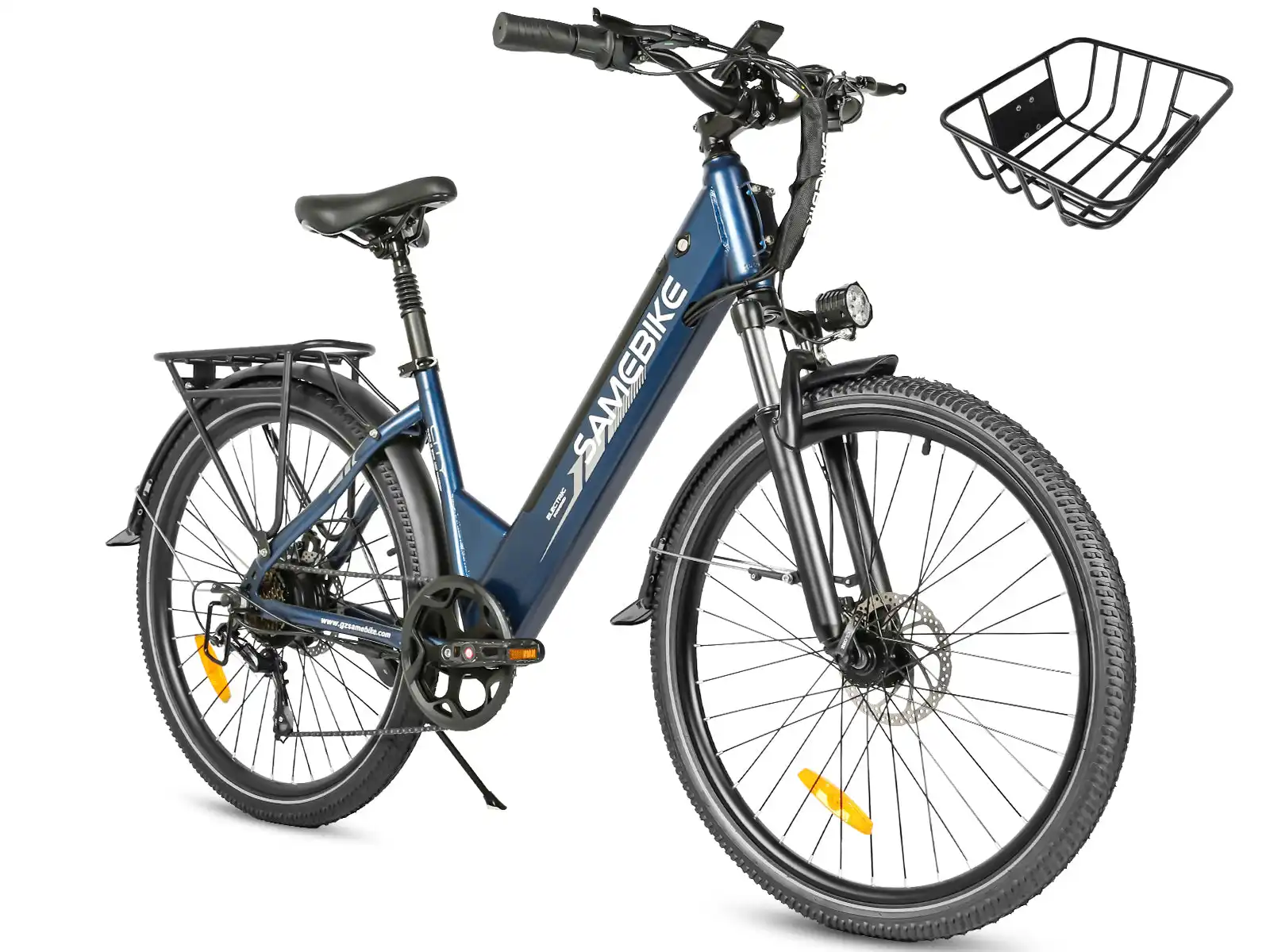 SAMEBIKE RS-A01 Pro – mestský elektrobicykel – produktová fotografia 9