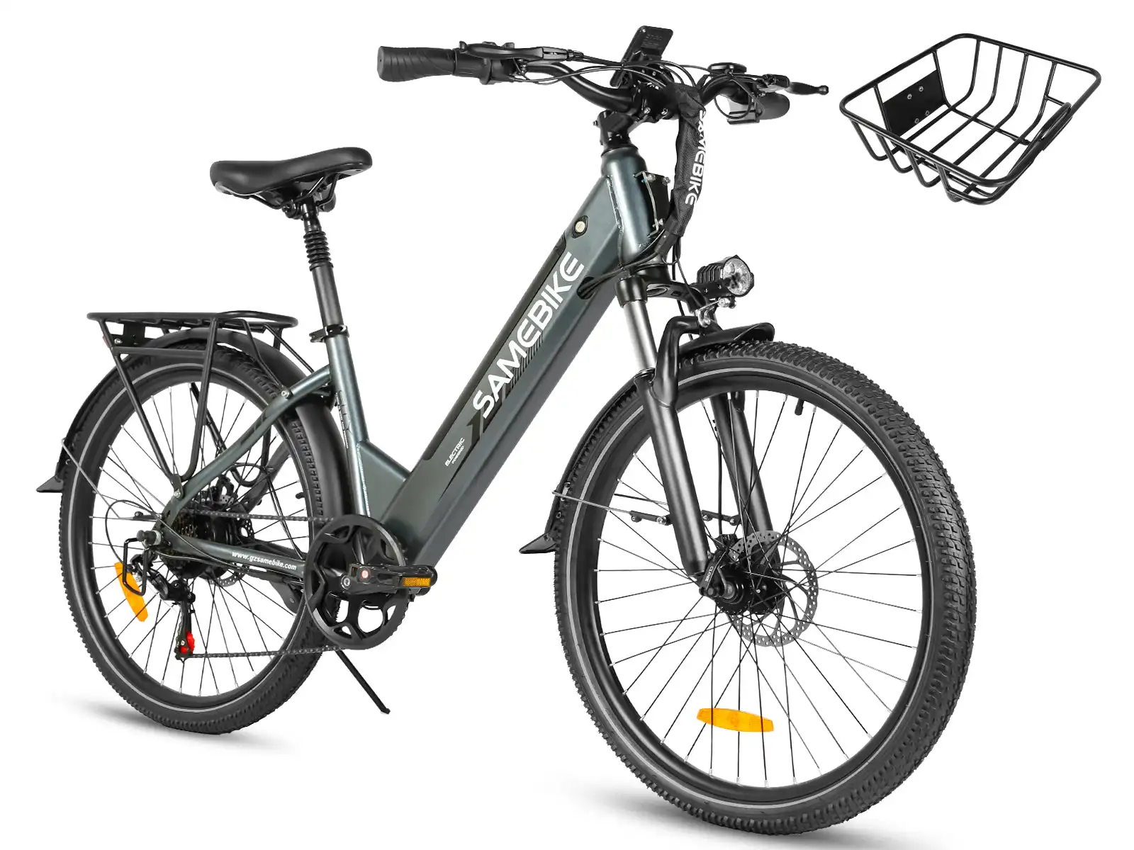 SAMEBIKE RS-A01 Pro – mestský elektrobicykel – produktová fotografia 11