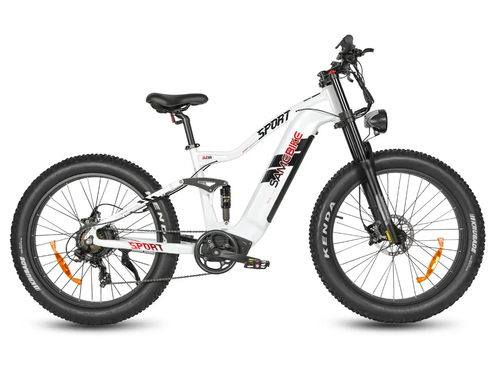 SAMEBIKE RS-A08-II – fatbike elektrobicykel – produktová fotografia 5