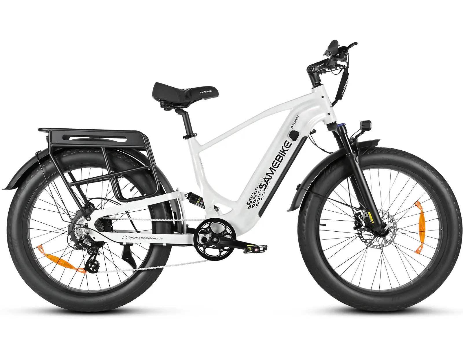SAMEBIKE STORM – fatbike elektrobicykel – produktová fotografia 7