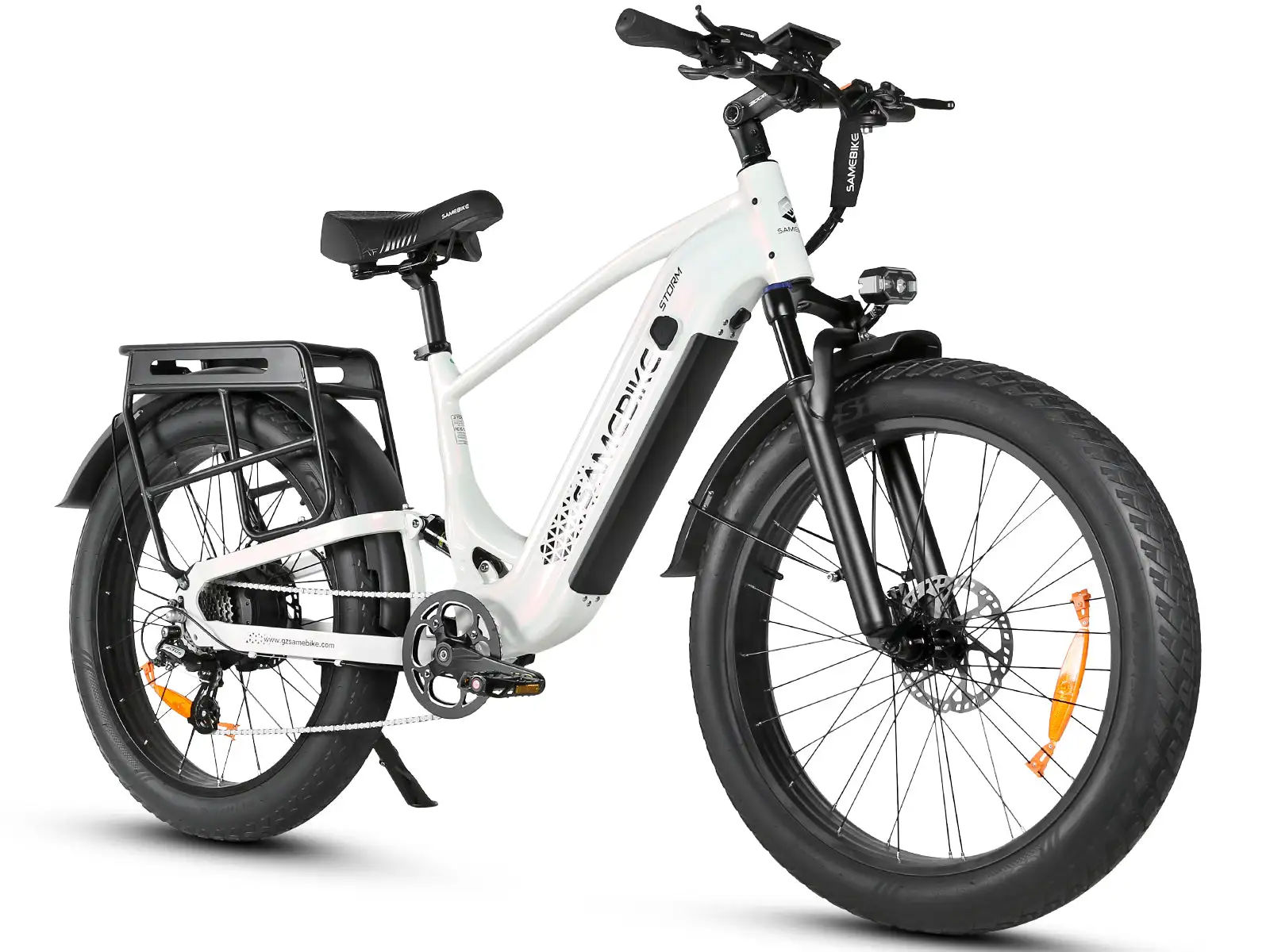 SAMEBIKE STORM – fatbike elektrobicykel – produktová fotografia 8