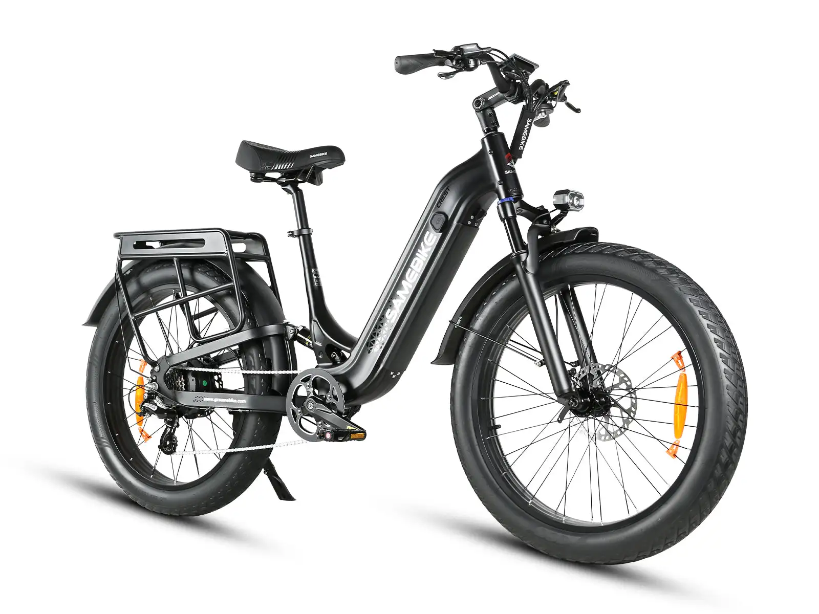 SAMEBIKE CREST – fatbike elektrobicykel – produktová fotografia 4