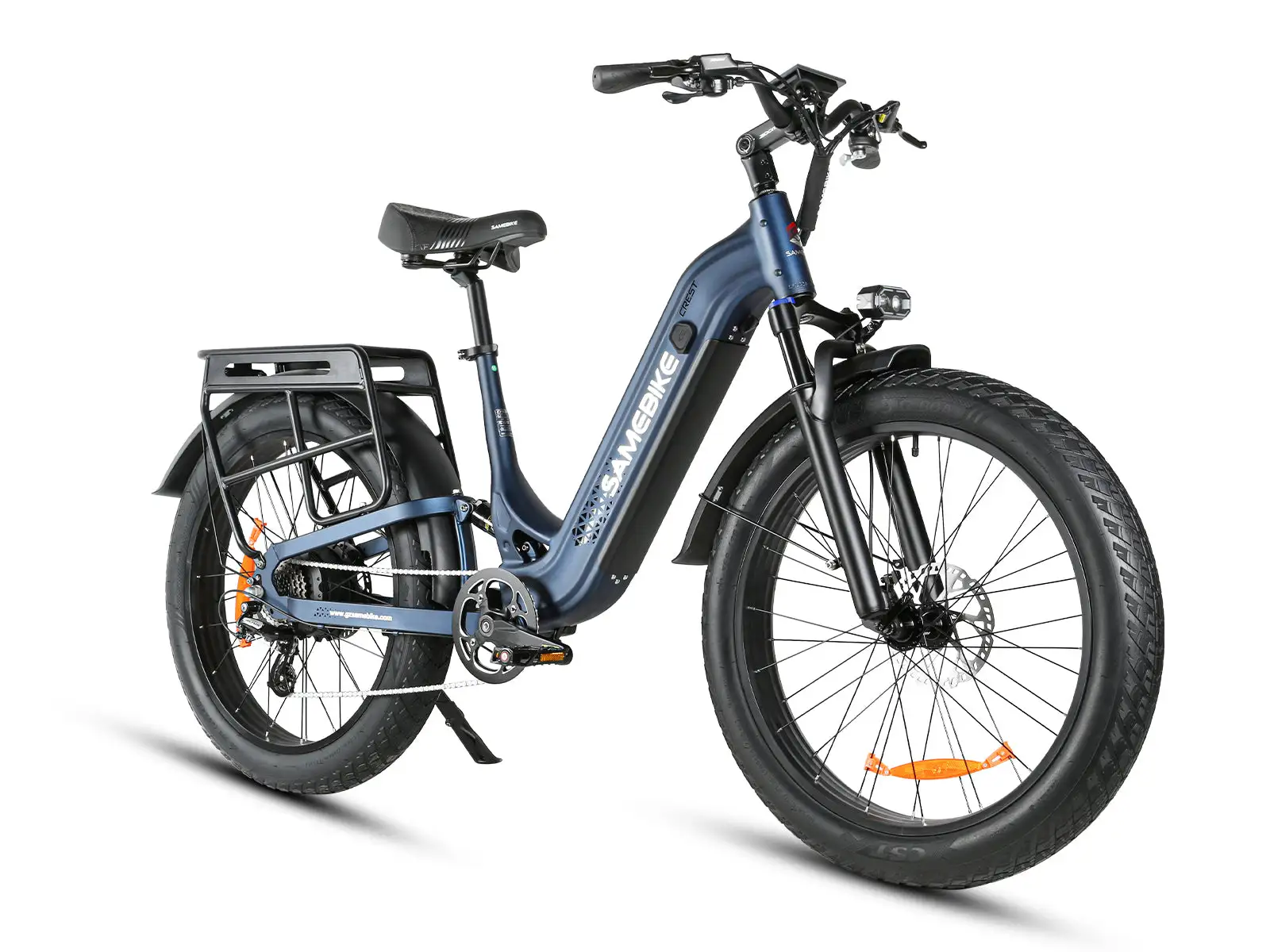 SAMEBIKE CREST – fatbike elektrobicykel – produktová fotografia 7