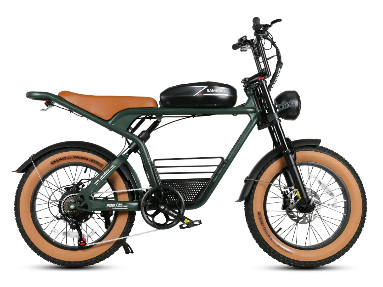 SAMEBIKE M20 – retro fatbike elektrobicykel