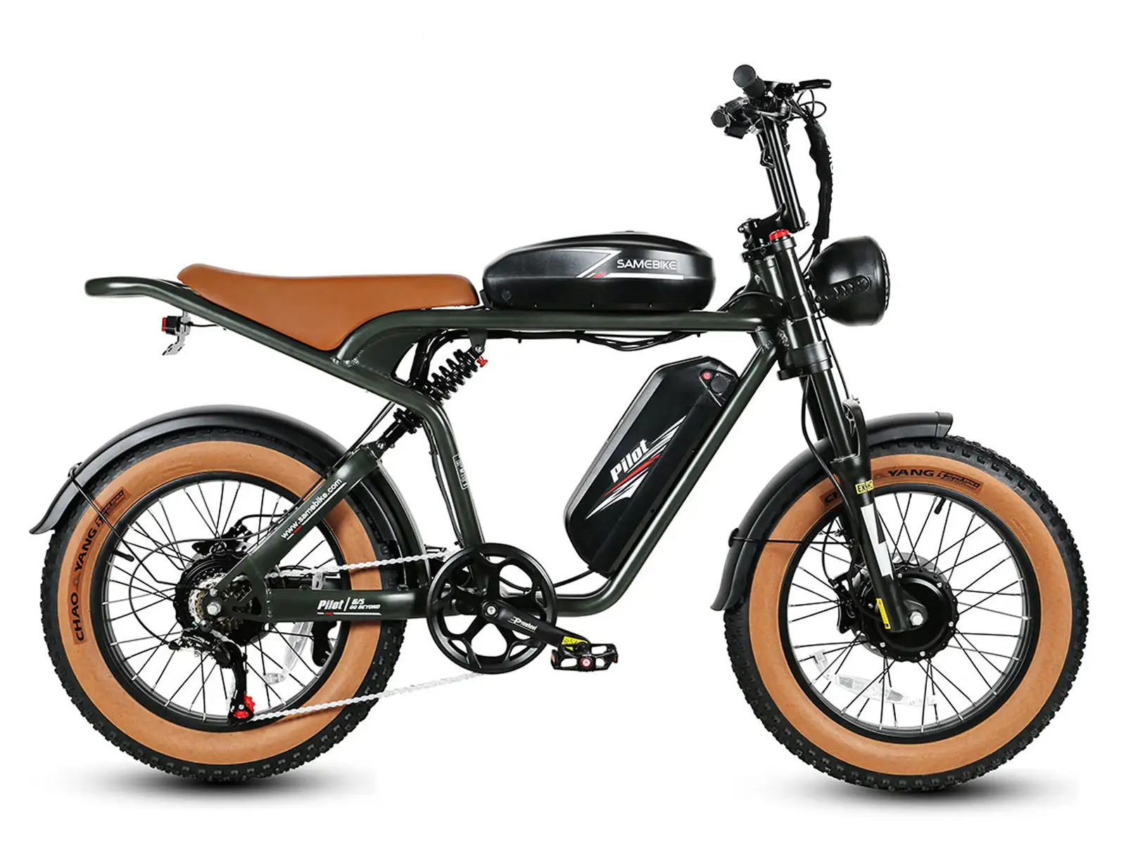 SAMEBIKE M20-III – retro fatbike elektrobicykel