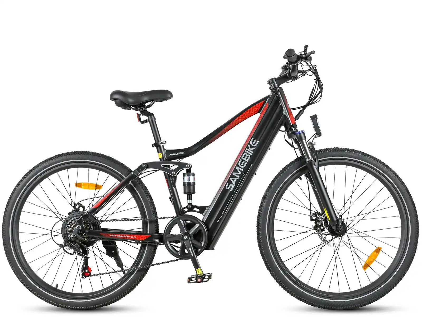 SAMEBIKE XD26-II – mestský a trekingový elektrobicykel – Čierna
