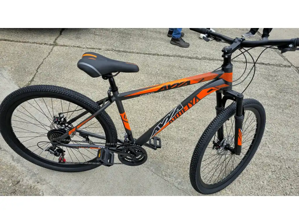 MTB bicykel AVYA 27,5″ – oranžový – produktová fotografia 4